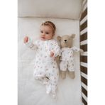 Tuğba Kuğu 0.3 TOG Fermuarlı Patikli Bebek Tulumu - Pureline Series - Soft Bloom - 3 - 6 Ay