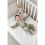 Tuğba Kuğu 0.3 TOG Fermuarlı Patiksiz Tulum - Pureline Series - Haki - 18 - 24 Ay