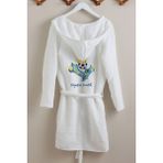 Tuğba Kuğu 4 Kat Müslin Bornoz - For Baby Serisi - Sarı Lacivert - 6 - 8 Yaş - Renkli