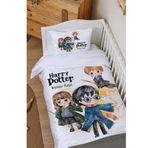 Tuğba Kuğu Cartoon Serisi Harry Potter ve Arkadaşları 100x150 cm Organik Bebek Nevresim Takımı