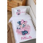 Tuğba Kuğu Cartoon Serisi Minnie 100x150 cm Organik Bebek Nevresim Takımı