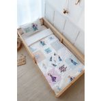 Tuğba Kuğu Montessori Nevresim Takımı (100x200) - Cartoon Serisi - Elsa Patchwork