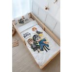 Tuğba Kuğu Montessori Nevresim Takımı (100X200) - Cartoon Serisi - Harry Potter, Ekru, 100 X 200