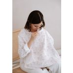 Tuğba Kuğu Müslin Emzirme Örtüsü - Pureline Series - Dainty Bows
