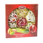 Tuğba Kuruyemiş Antep Fıstıklı Narlı Lokum 430 Gr(Turkish Delighrt)