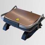Tuğra 1800 W Elektrikli 8 Dilim Gold Rose Döküm Mini Tost Makinesi