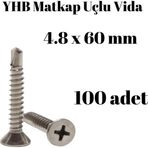 Tuğra Hırdavat Matkap Uçlu Vida YHB 4,8x60 100'lü Paket