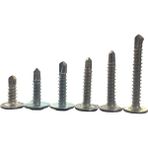 TUĞRA HIRDAVAT Rysb 4.2X13 mm 100 Adet Beyaz Pul Başlı Matkap Uçlu Vida Otomatik Vida