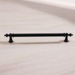 Tuğra Metal 160 mm 16 cm Mobilya Mutfak Çekmece Dolabı Dolap Kulpu Kulbu Kulpları - Siyah - 4 Adet