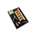 TUĞRA TABLO Filografi Hazır Set Kumaş Kaplı Tahta Yeni Başlayanlar Için Hazır Set TT-00230196