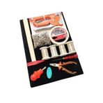 TUĞRA TABLO Filografi Set At & Kadife Kumaş Kaplı Tahta TYC00241152015