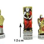 Tuğra Ticaret Satranç Taşı Polyester Büyükboy Athena Dekoratif Hediyelik Eşya