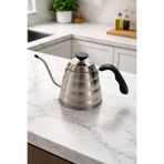 Tuğrastore Paslanmaz Modern Tasarım Yağdanlık Filtre Kahve Ve Çok Amaçlı Barista Demliği 1200 ml