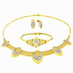Tuğrul Altın T002433 22 Ayar Altın Üçlü Set