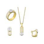 Tuğrul Altın T004466 Altın Üçlü Set