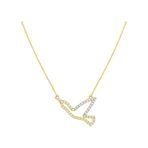 Tuğrul Altın T006499 Altın Kuş Kolye