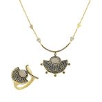 Tuğrul Altın T016136 Altın İkili Set