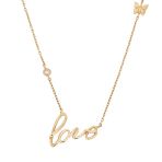Tuğrul Altın T021922 Altın Love Kolye