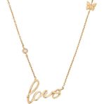 Tuğrul Altın T021922 Altın Love Kolye