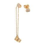 Tuğrul Altın T023273 Altın Küpe