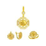 Tuğrul Altın T030882 Altın Üçlü Set
