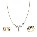 Tuğrul Altın T031206 Altın Üçlü Set