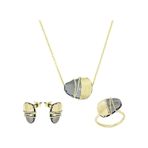 Tuğrul Altın T036986 Altın Üçlü Set