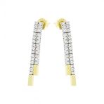 Tuğrul Altın T039704 Altın Küpe
