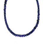 Tuğrul Altın T040457 Altın Tasarım Safir Kolye