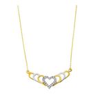 Tuğrul Altın T51 0.07 ct Pırlanta Kalp Kolye