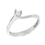 Tuğrul Altın T51 0.12 ct Pırlanta Tek Taş Yüzük