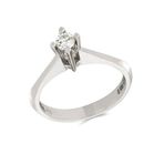 Tuğrul Altın T51 0.18 ct Pırlanta Tek Taş Yüzük