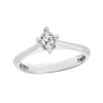 Tuğrul Altın T51 0.19 ct Pırlanta Tek Taş Yüzük
