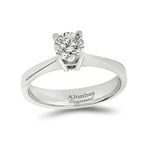 Tuğrul Altın T51 0.50 ct Pırlanta Tek Taş Yüzük