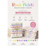 TUĞSET Ambalaj Kağıdı Paketleme Kağıdı Hediye Paketleme Kağıdı Ambalaj Kağıt 50x70 Cm 10 Adet Renk Paleti D
