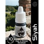 Tuğset Etiket Kaşe Istampa Mürekkebi 5 ml - SIYAH-T863