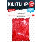 Tuğset Etiket Kilitli Ip Renkli Asmalı Etiket Bağlama Ipi Lock String Tag Rope 1000 Adet