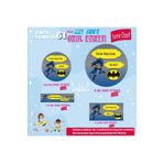Tuğset Etiket Okul Etiketi Batman Kalem Defter Etiketi Özel Isim Yazılabilen Etiket Seti - Isim ETIKETI-T573-OE61
