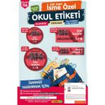 Tuğset Etiket Okul Etiketi Valorant Temalı Kalem Defter Etiketi Özel Isim Yazılabilen Etiket Seti - Isim ETIKETI-T1034-OE116