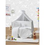 Tugu Home Baby SEDEF %100 PAMUK 10 PARÇA70X130 cm BEŞİK UYKU SETİ,BEBEK UYKU TAKIMI,ANNE YANI ORGANİK SET BEYAZ - 70 x 130 cm
