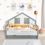 Tugu Home&baby 90X190 Montesorri Örgü Korumalı Pamuklu 8 Parça Çocuk Uyku Seti Hardal Sarısı - 90 x 190 cm