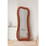 Tuhams Sun Dalgalı Çerçeveli Boy Aynası Oval Boy Aynası 170x65 Cm
