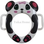 Tuka Home Pembe Panda Desenli Klozet Bebek Lazımlık