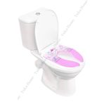 Tuka Home Taşınabilir Tuvalet Alıştırıcı Çocuk Klozet Adaptörü Lazımlık Pembe