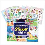 Tükenmeyen +100 Sticker Kitabım - Yükselen Zeka Yayınları
