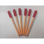 Tükenmez Kalem Kapaklı Pensan Office Pen 10-10 - Kırmızı