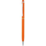 Tükenmez Touchpen Turuncu Kalem - Renkli