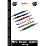 #Tükenmezkalem Lüks Promosyonluk Kurumsal Şık Hediyelik Kaliteli 1006 Metal Tükenmez Kalem Gümüş