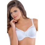 Tül Detaylı Balenli Minimizer Sütyen 3606 - Beyaz - 85C