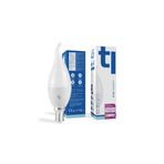 Tuled Redeem Plus C37A E14 Mum Ampul, Titreşimsiz, Göz Konforu, 579 Lümen, Soğuk Beyaz, 6500 Kelvin